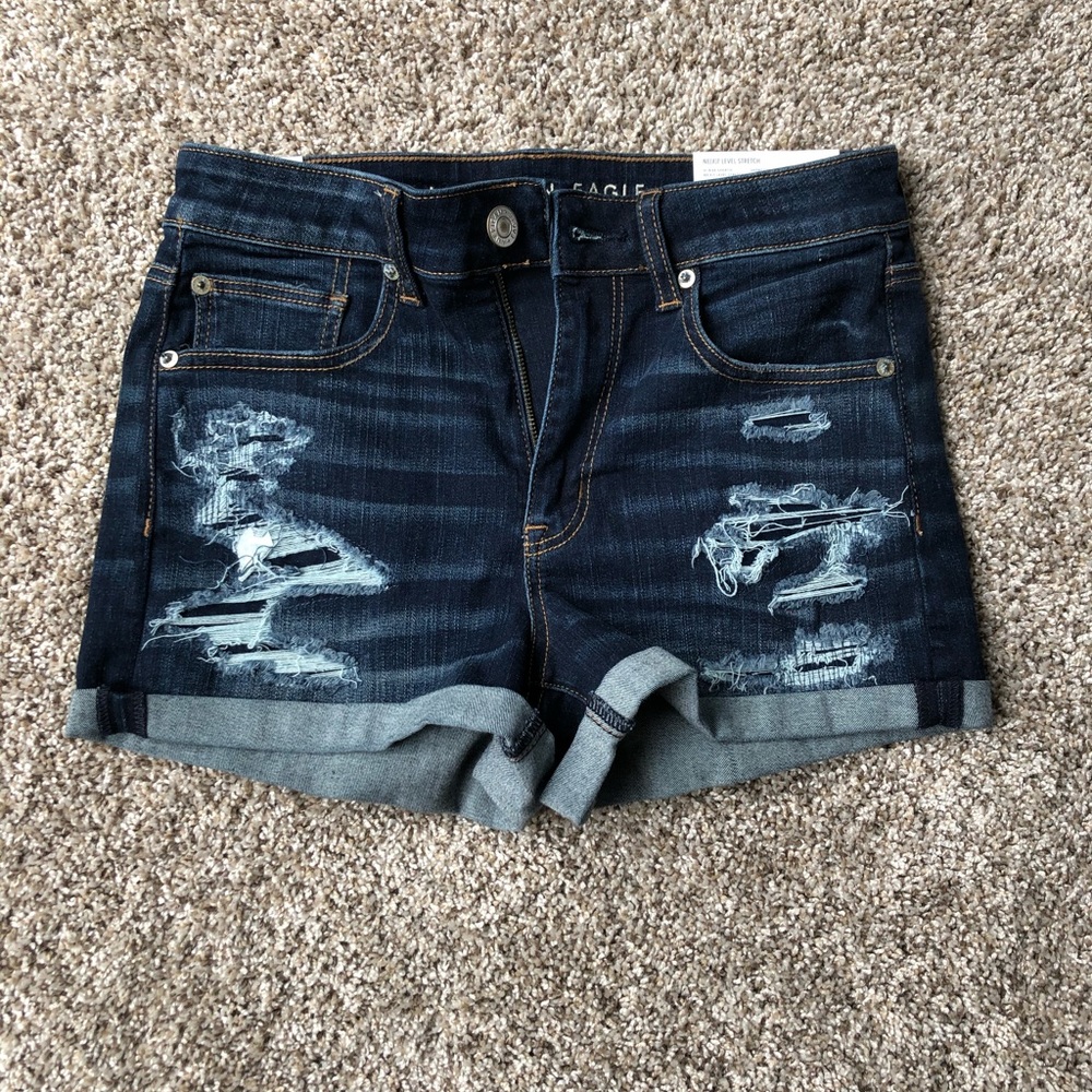 American Eagle high waisted shorts